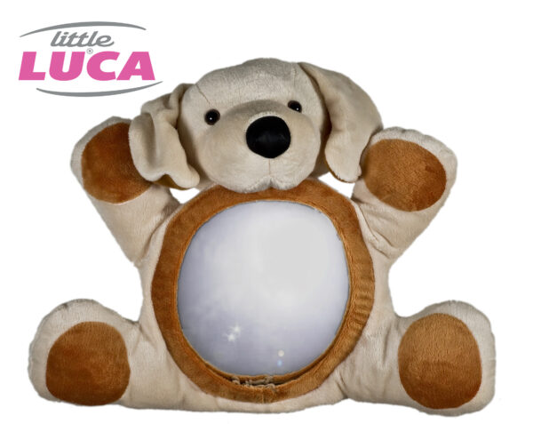 LITTLE LUCA Καθρέφτης Λούτρινο