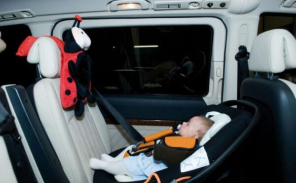 LITTLE LUCA Καθρέφτης Λούτρινο