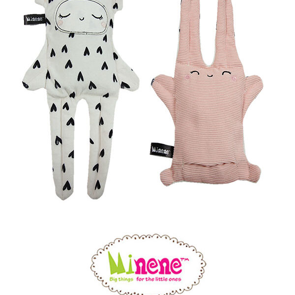 Minene Cuddly Toy Double Side -Pink