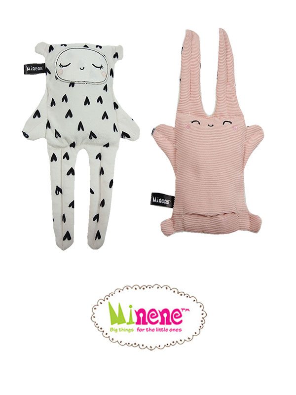Minene Cuddly Toy Double Side -Pink