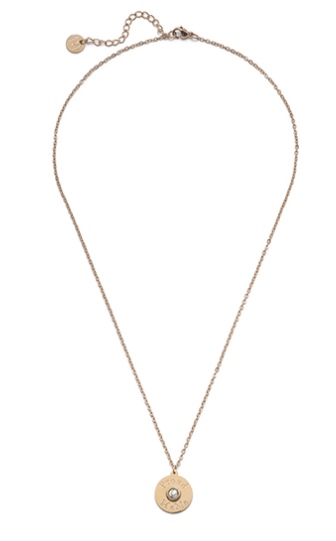 Proud MaMa Κολιέ Steel Gold Marble