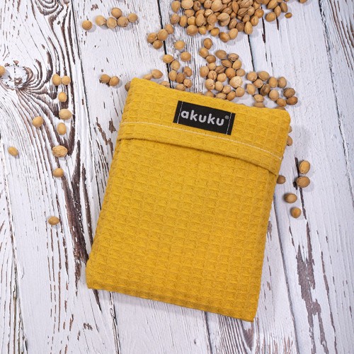 Θερμοφόρα με κουκούτσια από κεράσι 13 Χ 16 - Κίτρινη