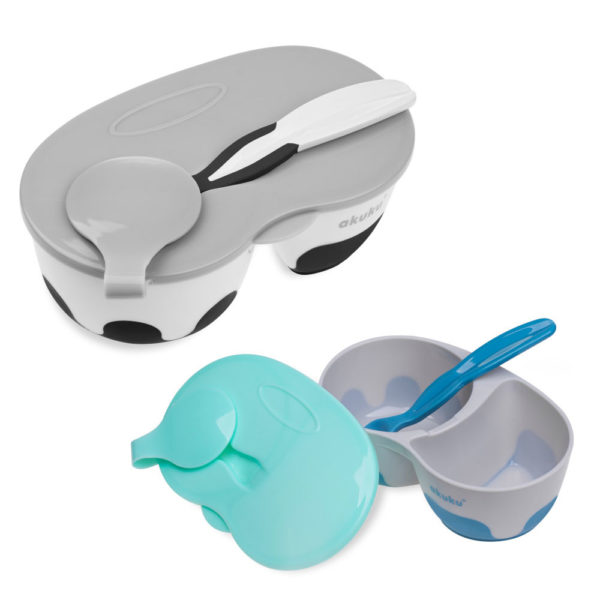 A0428_fagitodoxeio Μπολάκι με Χώρισμα και Κουτάλι