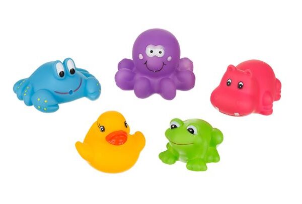 Παιχνίδια μπάνιου Μπουγελοφατσάκια (σετ των 5)