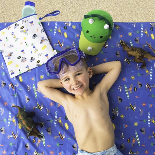 Πετσέτα Παραλίας Backpack – Dino