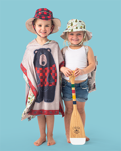 Καπέλο Διπλής Όψης UPF 50+ - Moose/Cottage