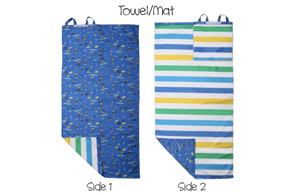 Πετσέτα Παραλίας Backpack – Dino