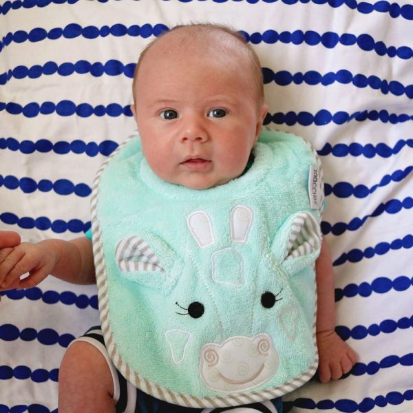 100% Cotton Σαλιάρα - Jamie the Giraffe