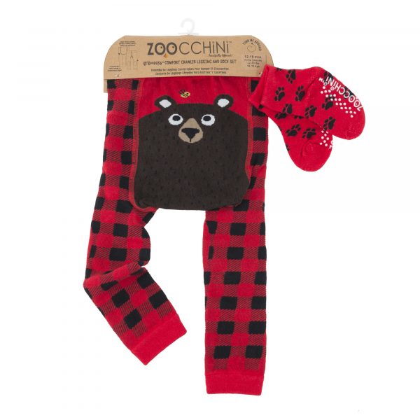 DSC0917.jpg Grip+Easy Crawler Pants & Socks Set - Bosley the Bear