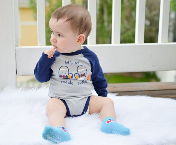 GRIP+EASY™ Καλτσάκια Σέρμαν ο Καρχαρίας (3 τεμ)