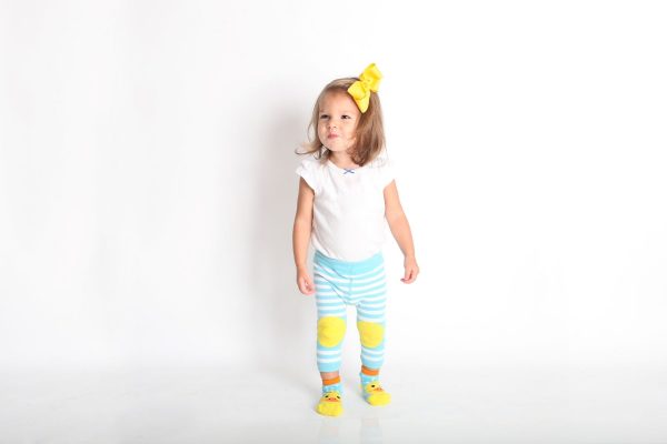Grip+Easy Crawler Pants & Socks Set -  Puddles the Duck