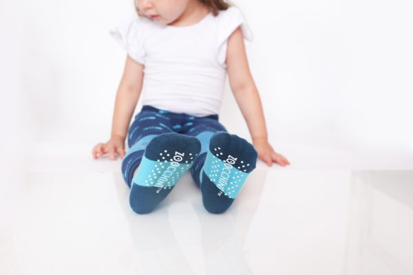 Grip+Easy Crawler Pants & Socks Set -  Sherman the Shark