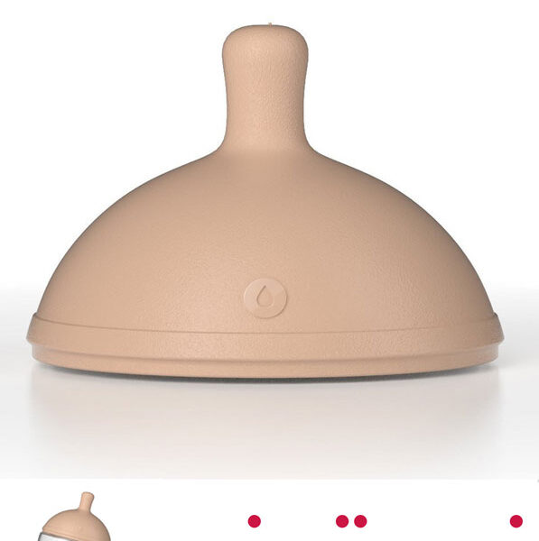 Mimijumi Η θηλή που μοιάζει με το στήθος / ανταλλακτική θηλή