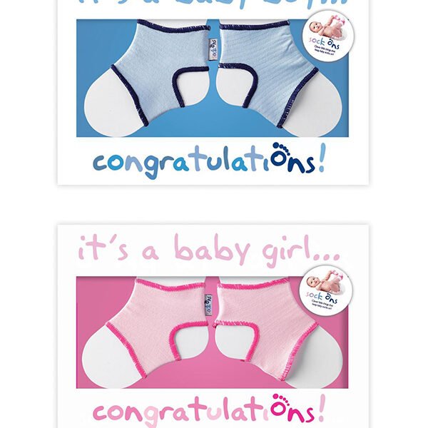 sos.jpg Sock Ons - Congratulations Card
