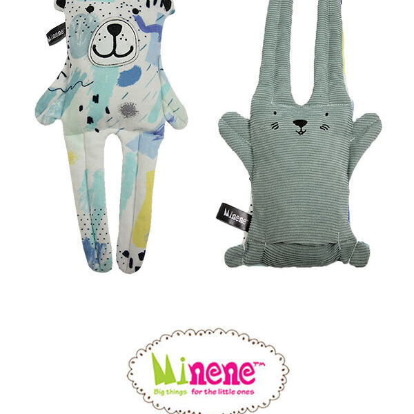 Minene Cuddly Toy Double Side – Blue