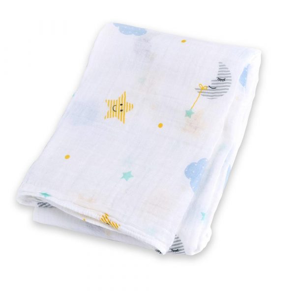 Lulujo Μουσελίνα – Dreamland Swaddling Blanket