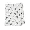 Lulujo Μουσελίνα Bamboo – Messy Heart Swaddling Blanket