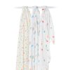 Lulujo 3 Μουσελίνες Bamboo – High In The Sky Swaddling Blankets