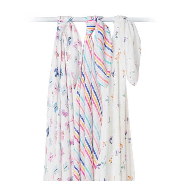 Lulujo 3 Μουσελίνες Bamboo – Garden Friends