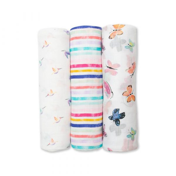 Lulujo 3 Μουσελίνες Bamboo – Garden Friends