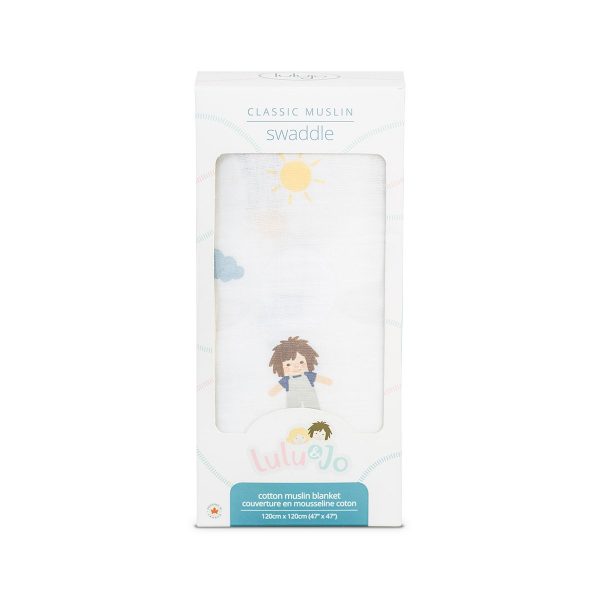 Lulujo Μουσελίνα – Jo Swaddling Blanket