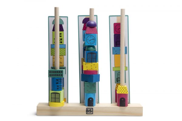 Bs Toys – Stack Towers-Στοιβαζόμενοι Πύργοι
