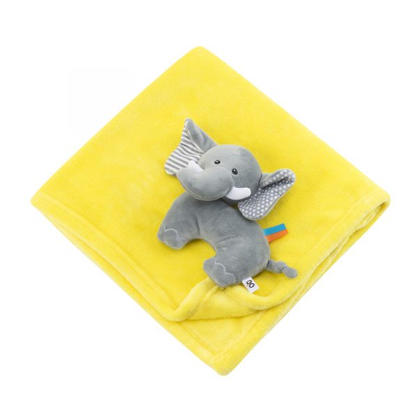 Zoocchini Stroller Blanket - Elephant Buddy