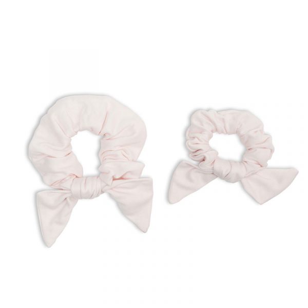 Lulujo Bamboo Mommy + Me Scrunchies – Pink