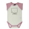 Minene Bodysuit Baby Girl Άσπρο Μπισκοτάκι