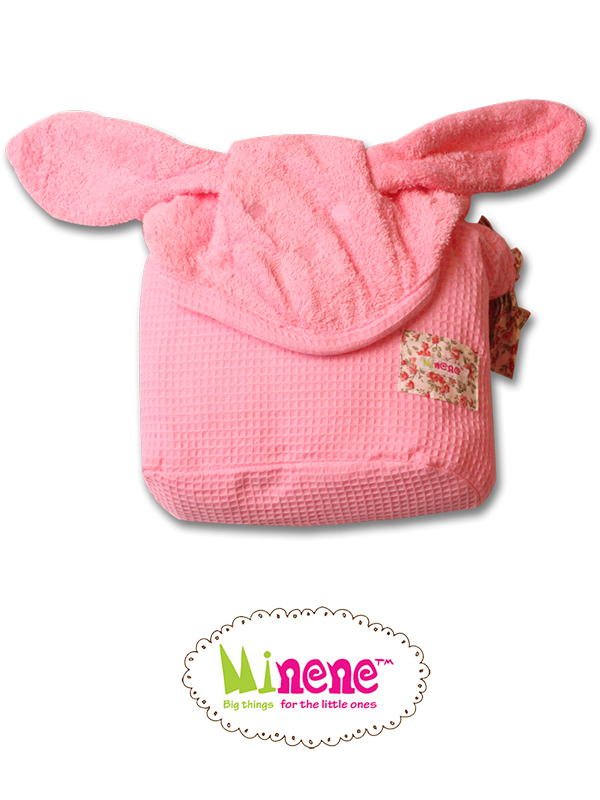 Cuddly Towel Minene (Πετσέτα 2σε1) - Ροζ