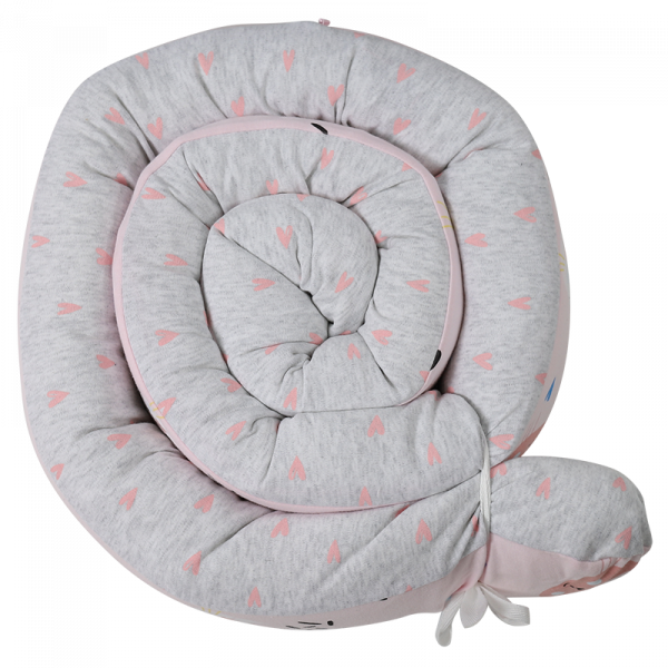 Minene Πολυχρηστικό Μαξιλάρι - Snuggly Snake Cotton Kitten