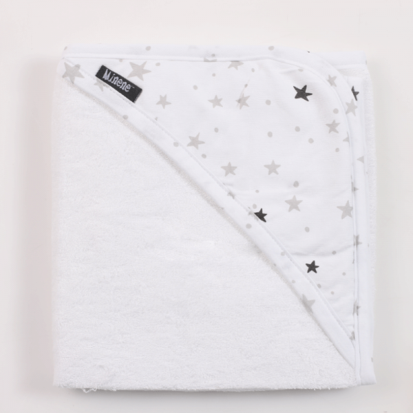 Minene Πετσετα Bamboo Grey Stars