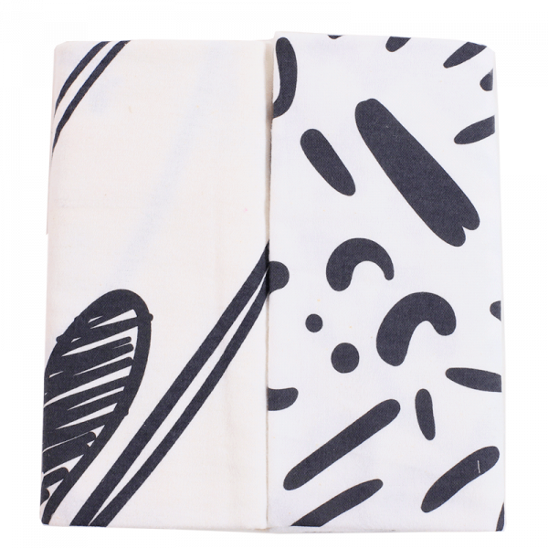 Minene Πανα Αγκαλιας Black/White