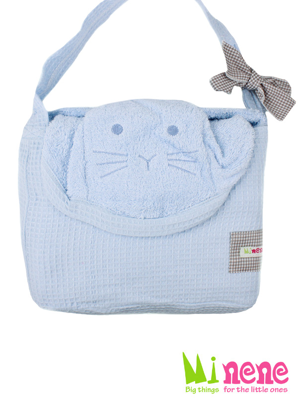 Cuddly Towel Minene (Πετσετα 2σε1) Σιελ