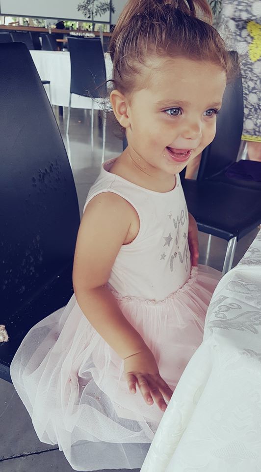 Minene Φόρεμα Ροζ Ανοιχτό με Τούλι