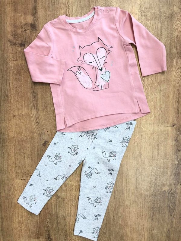 Minene Set Baby Girl 9-24 μηνών Lovely Fox