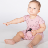 Minene Baby Overall 3/4 Μπισκοτάκι Girl