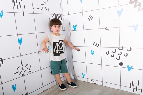 Minene Φόρεμα Διπλό Άσπρο με Shiny Τούλι