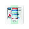 Lulujo 3 Μουσελίνες Bamboo – Out At Sea Swaddling Blankets