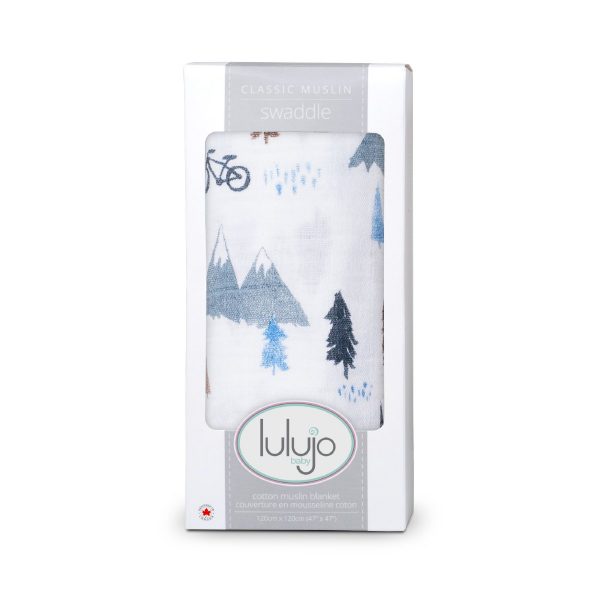 Lulujo Μουσελίνα – Mountain Top Swaddling Blanket
