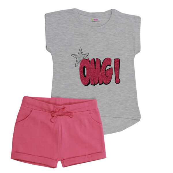 Minene Toddler Girl Set "OMG"