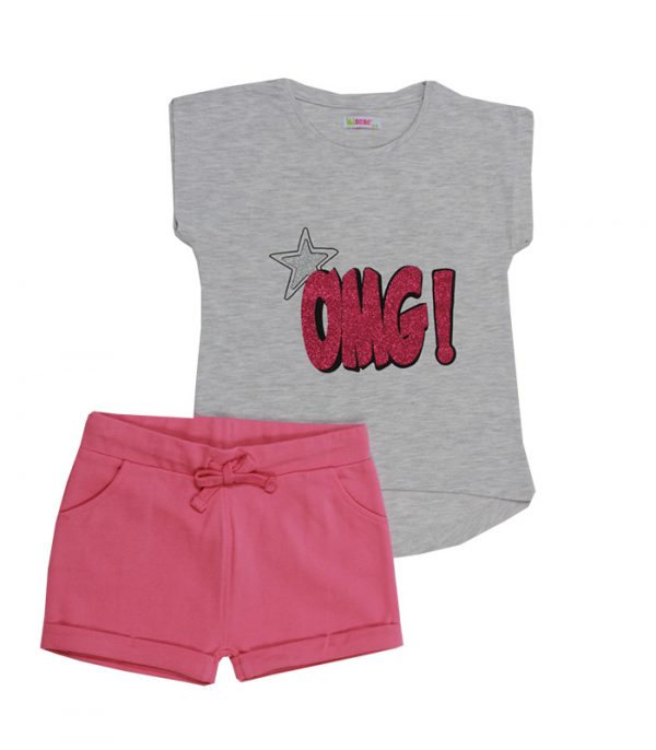 Minene Toddler Girl Set "OMG"