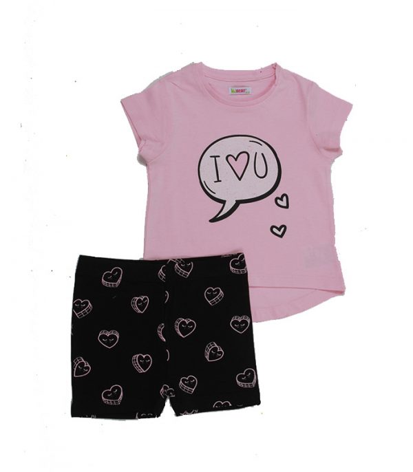 Minene Toddler Girl  Set "I love you"