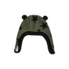 Minene Σκουφάκι Fleece Olive Green Star