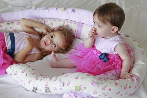 Minene Πολυχρηστικό Μαξιλάρι - Snuggly Snake Jersey Μπλε Αστέρια