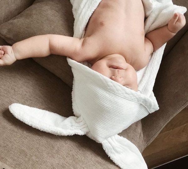 Cuddly Towel Minene (Πετσετα 2σε1) Σιελ