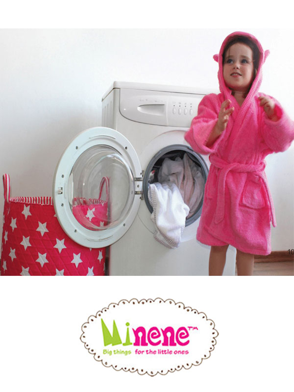 Minene Μπουρνούζι Κουνελάκι Λιλά (2 Μεγέθη )