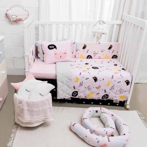 Minene Πολυχρηστικό Μαξιλάρι - Snuggly Snake Cotton Kitten