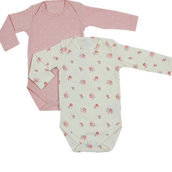 Minene Duo Pack Εσώρουχα Cream Floral-Pink