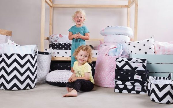 Minene Καλάθι Μπλε Αστέρια